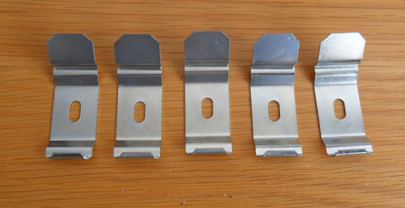 5 pcs Vertical Blinds C Clip Ceiling Mount Install Bracket For 1 1/2″ Rail