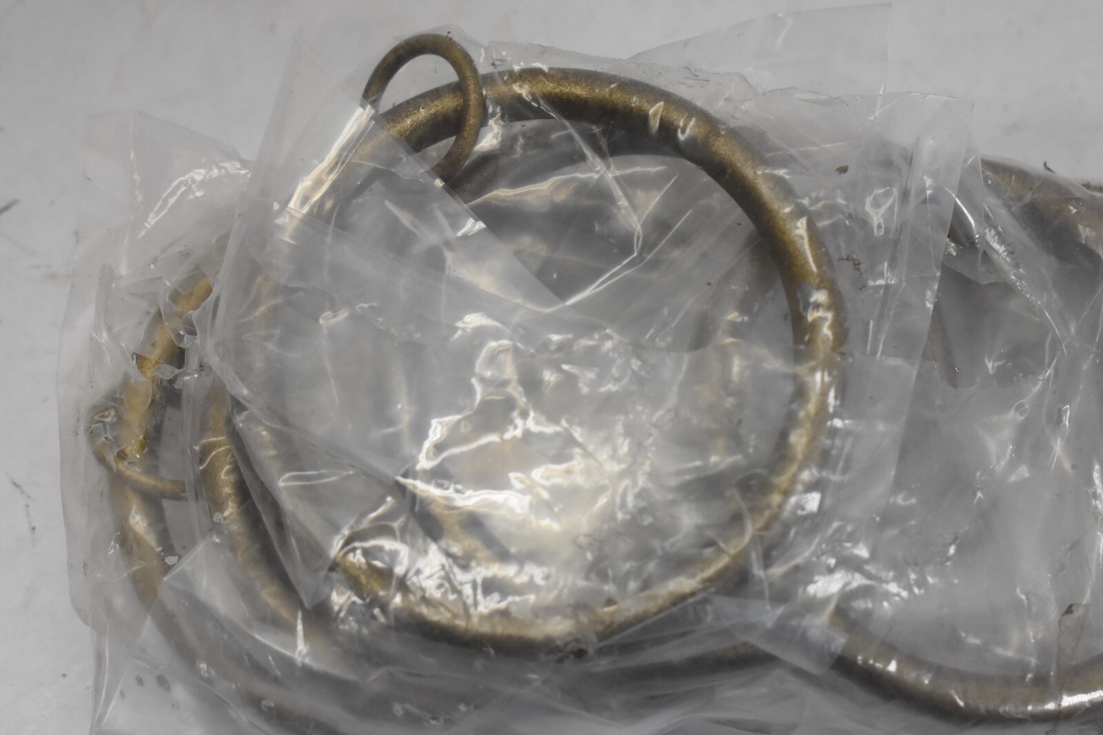 Classic Elements Metal Curtain 2″ Ring Interior Diameter Gold Set of 10 HCUMR2/G
