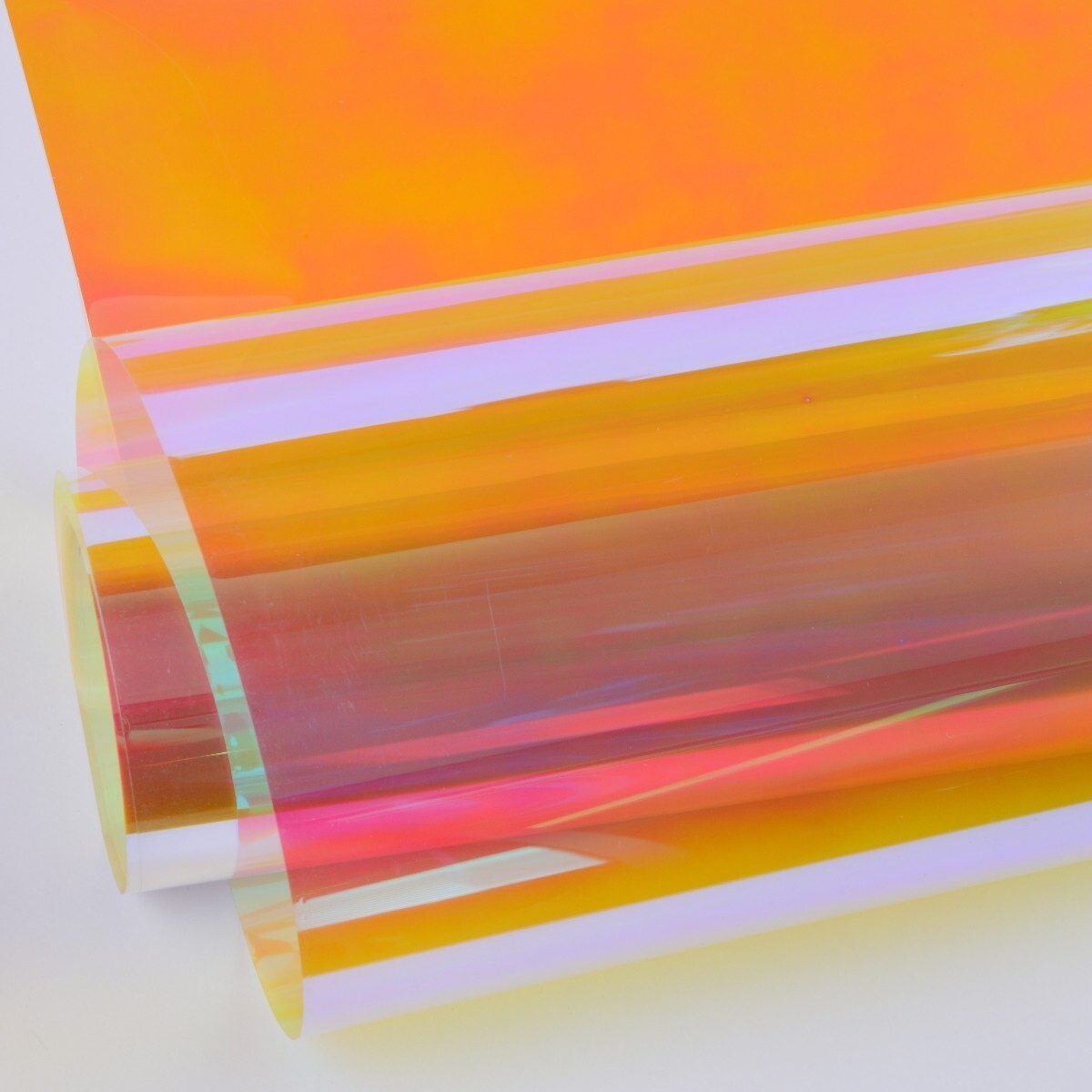 Rainbow Red Blue Window Tint Colorful Sticker Film Home Glass Privacy Decorative