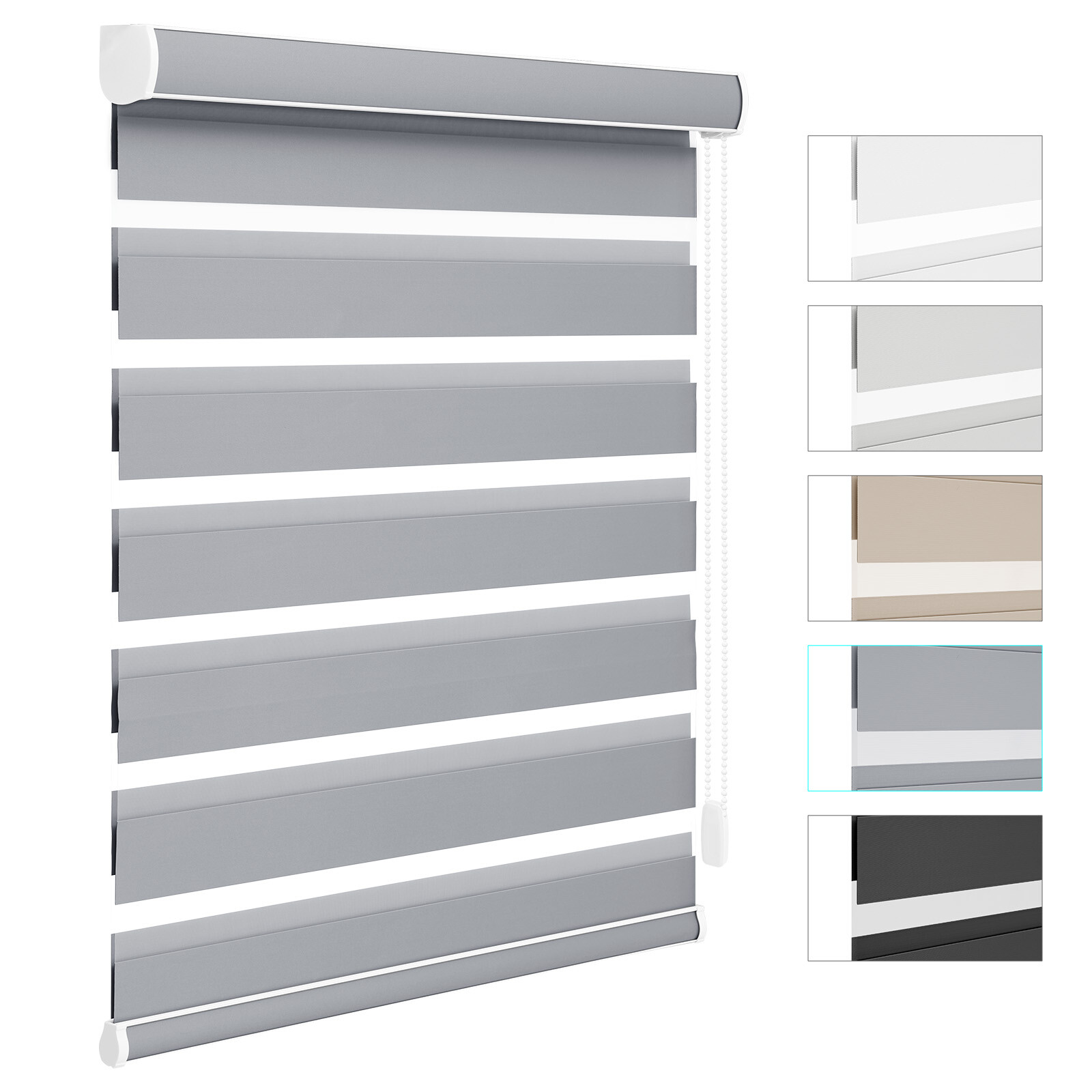 Changshade CUSTOM SIZE Dual Zebra Roller Blind Window Blind Day and Night