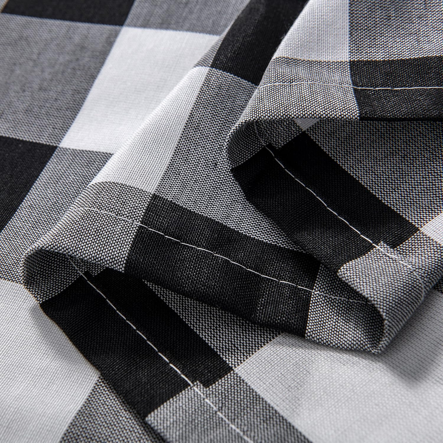 Buffalo Curtains, Black and White, Buffalo Check, Rustic, Farmhouse, Country, A