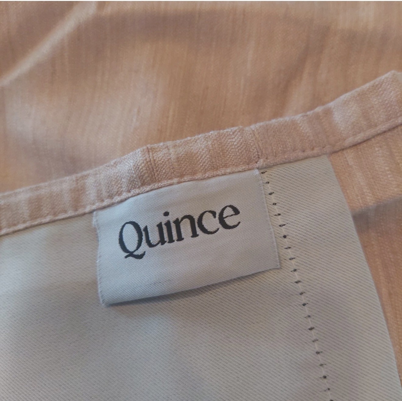 NWT! Quince Raw Silk Sand Blackout Curtains Set Of 2! 48″x84″ (A8)