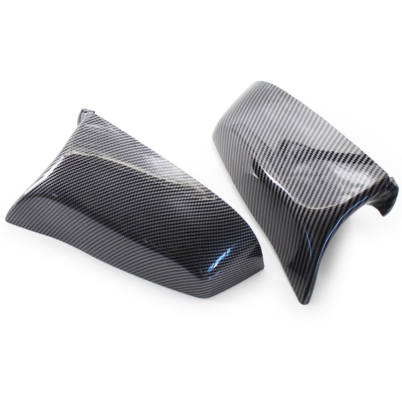 2pcs Auto Left Right Side Mirror Cover Caps for E60 E63 F06 F07 F12 5 6 7 Series