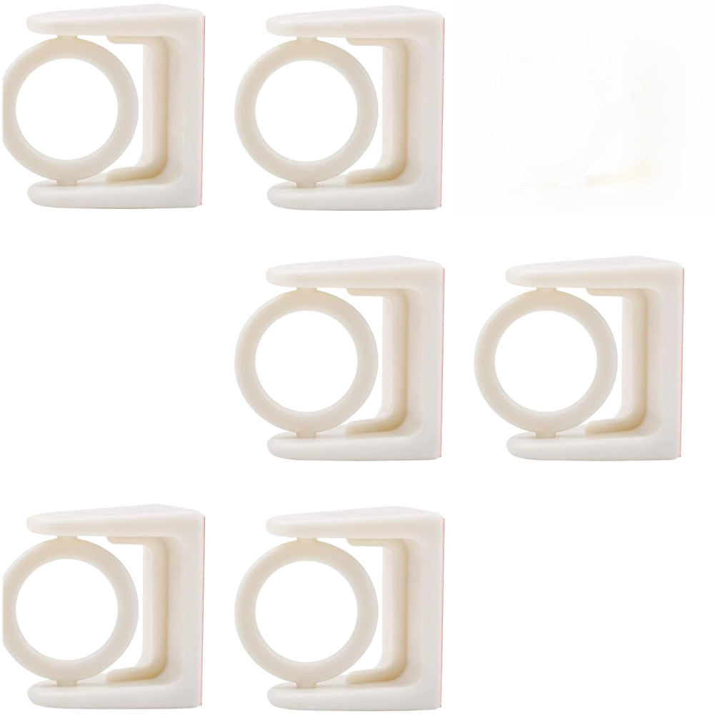 Modern Minimalist Hanging Ring Bracket for Curtains and Towel Racks 25mm Fit