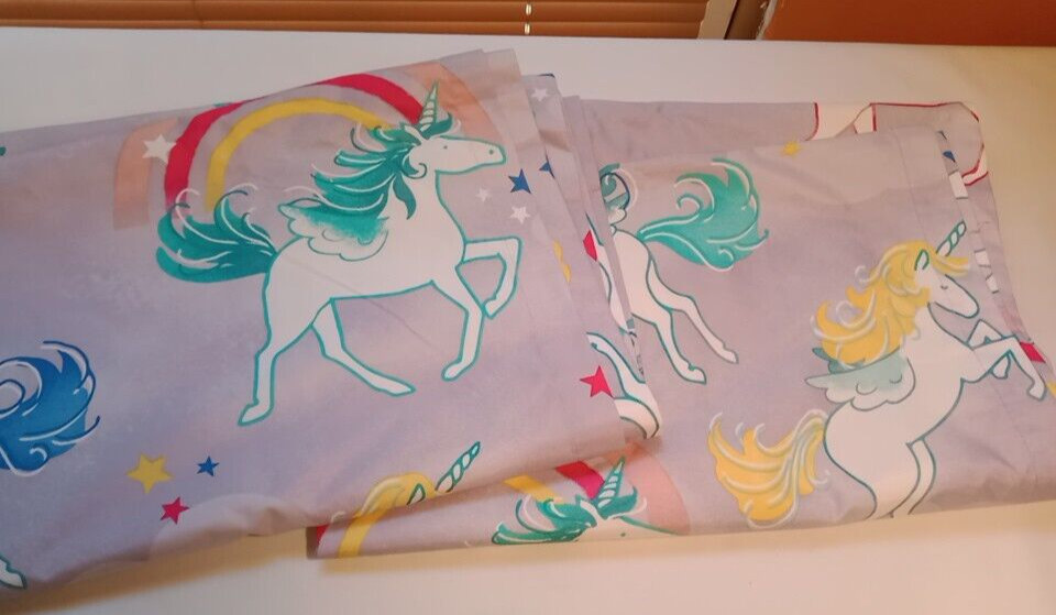 PASTEL UNICORNS Room Darkening Curtains One Pair From YOUR ZONE 30X84