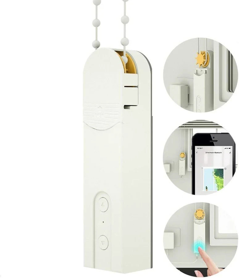 MOES ZigBee Smart Curtain Motor Roller Blinds Shutter Drive DIY With Solar Panel