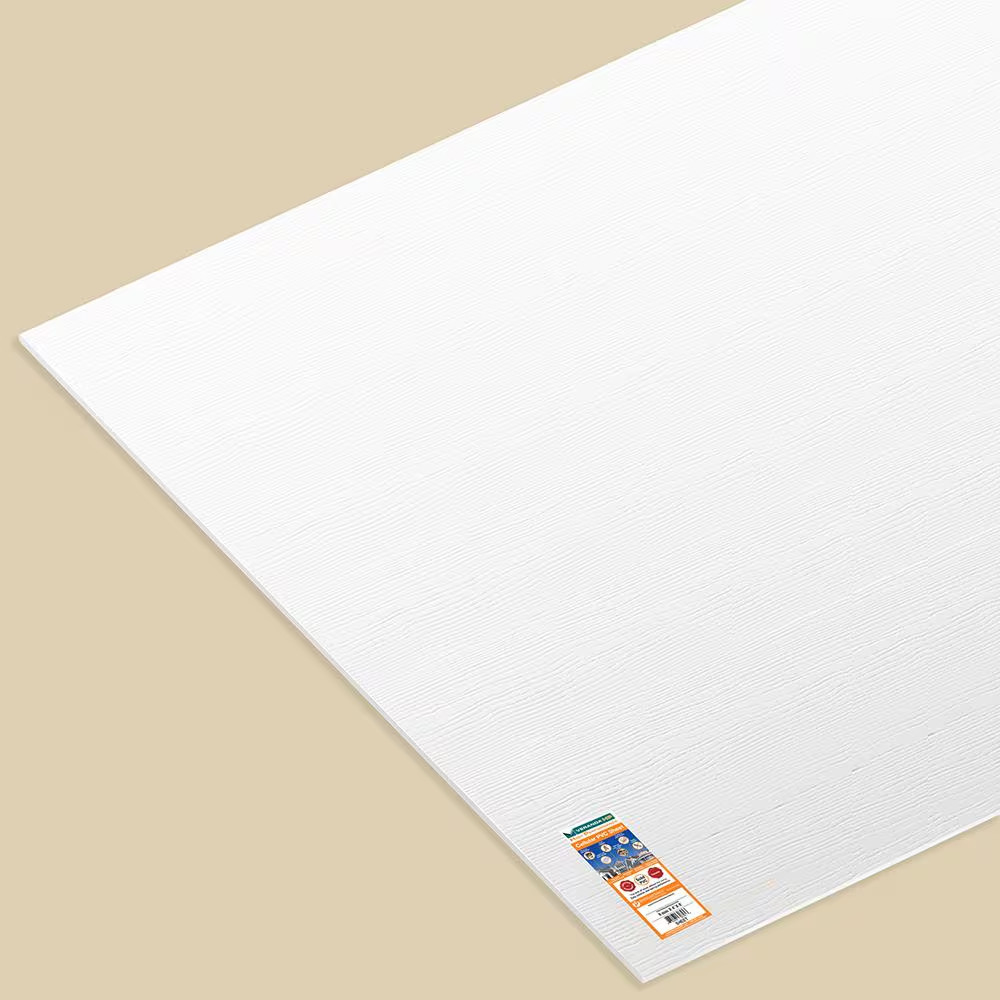 1/4 In. X 48 In. X 8 Ft. White Reversible PVC Trim/Sheet