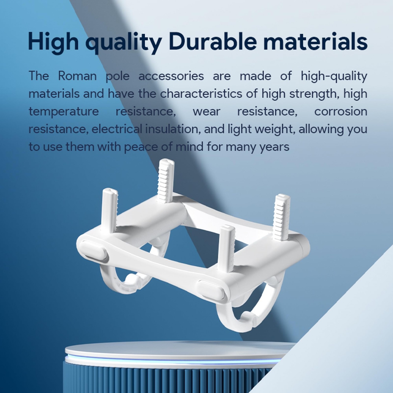 Smart Motorized Curtain Opener and Closer Roman Rod Mounting Accessories, Rom…