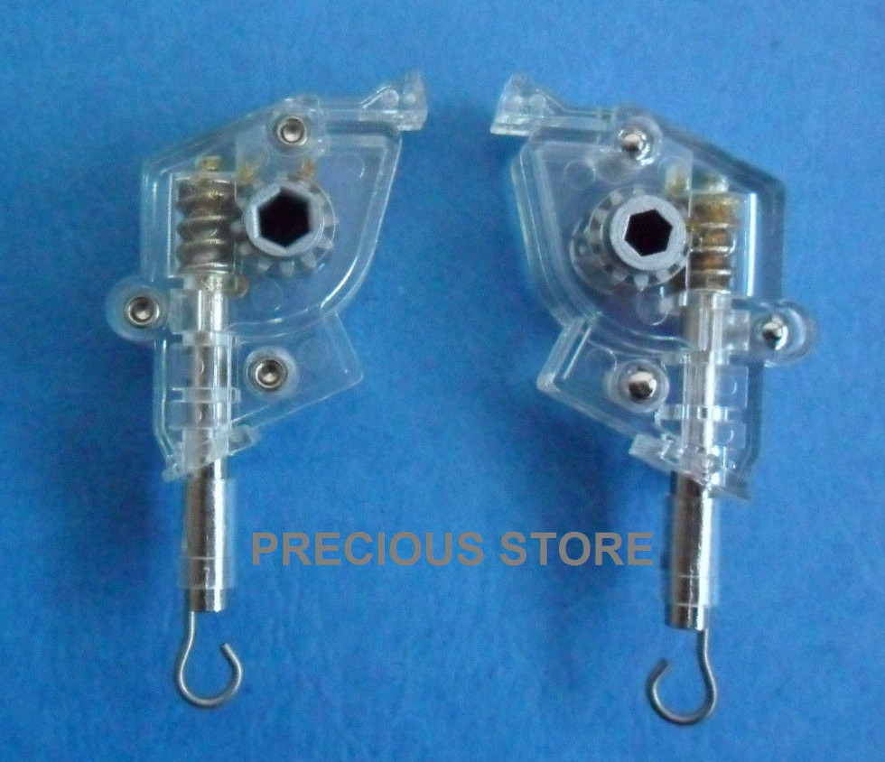 2 PACK HEAVY DUTY Low Profile Wand Tilter Horizontal Blinds Hex Tilt Gear