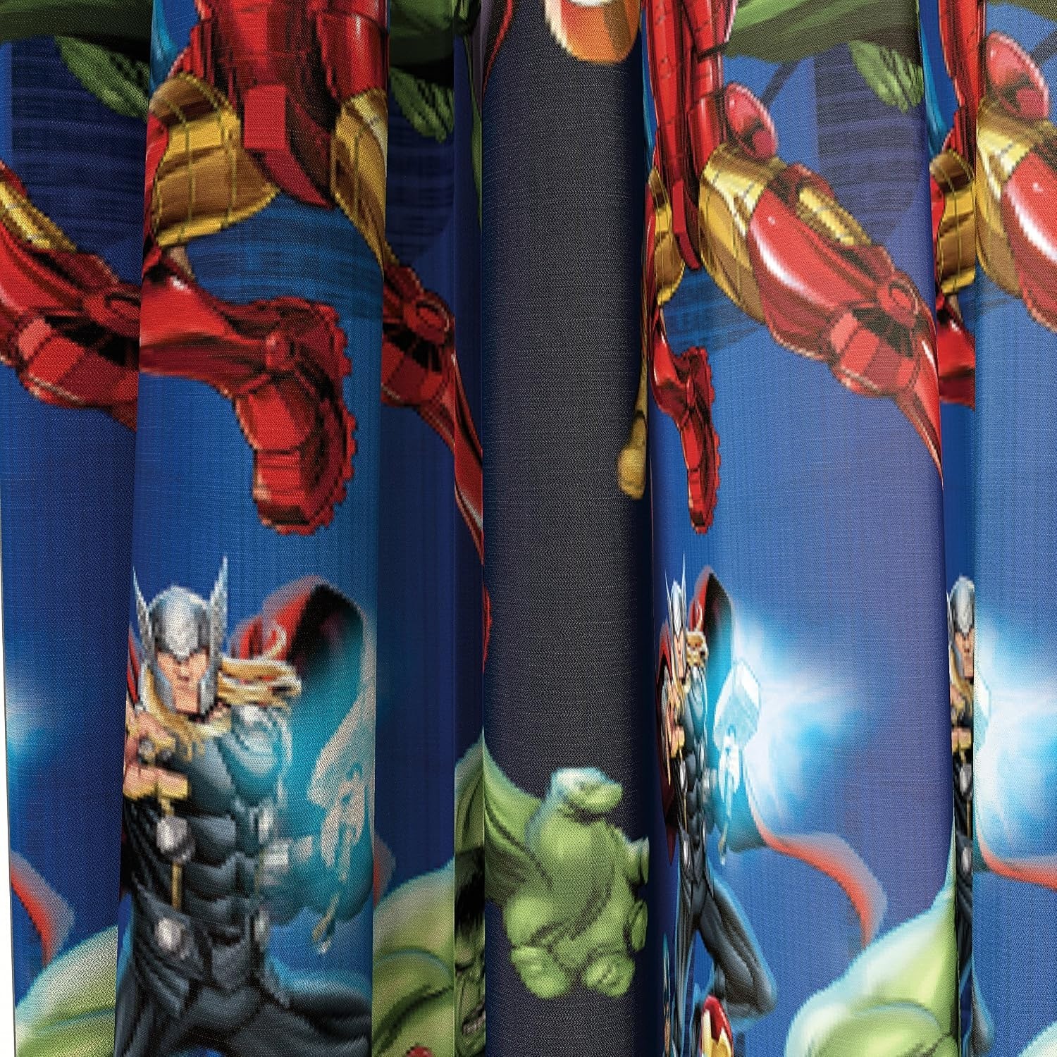 Transform Your Child’s Room – Marvel Avengers Blackout Window Curtains, 63 Inch