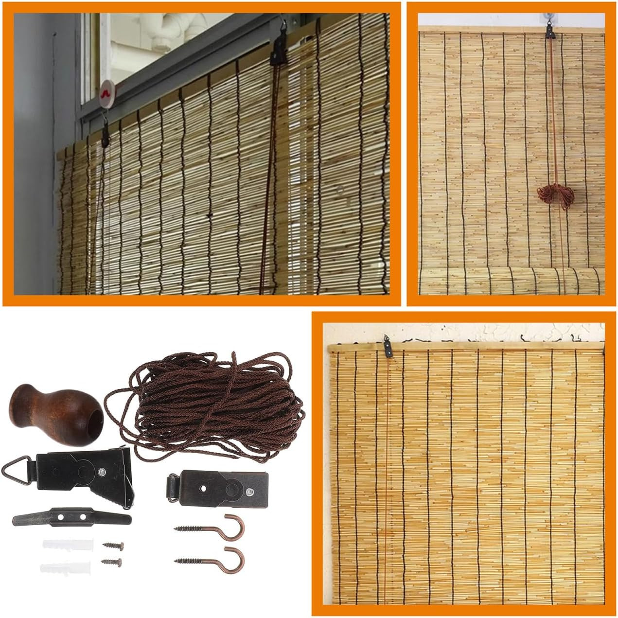 Curtain Lifter Replacement Kit for Indoor Roller Blinds with Lift Cord