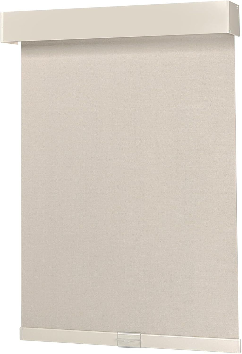 Beige Cordless Blackout Roller Shades with Valance, 36″ W x 72″ H