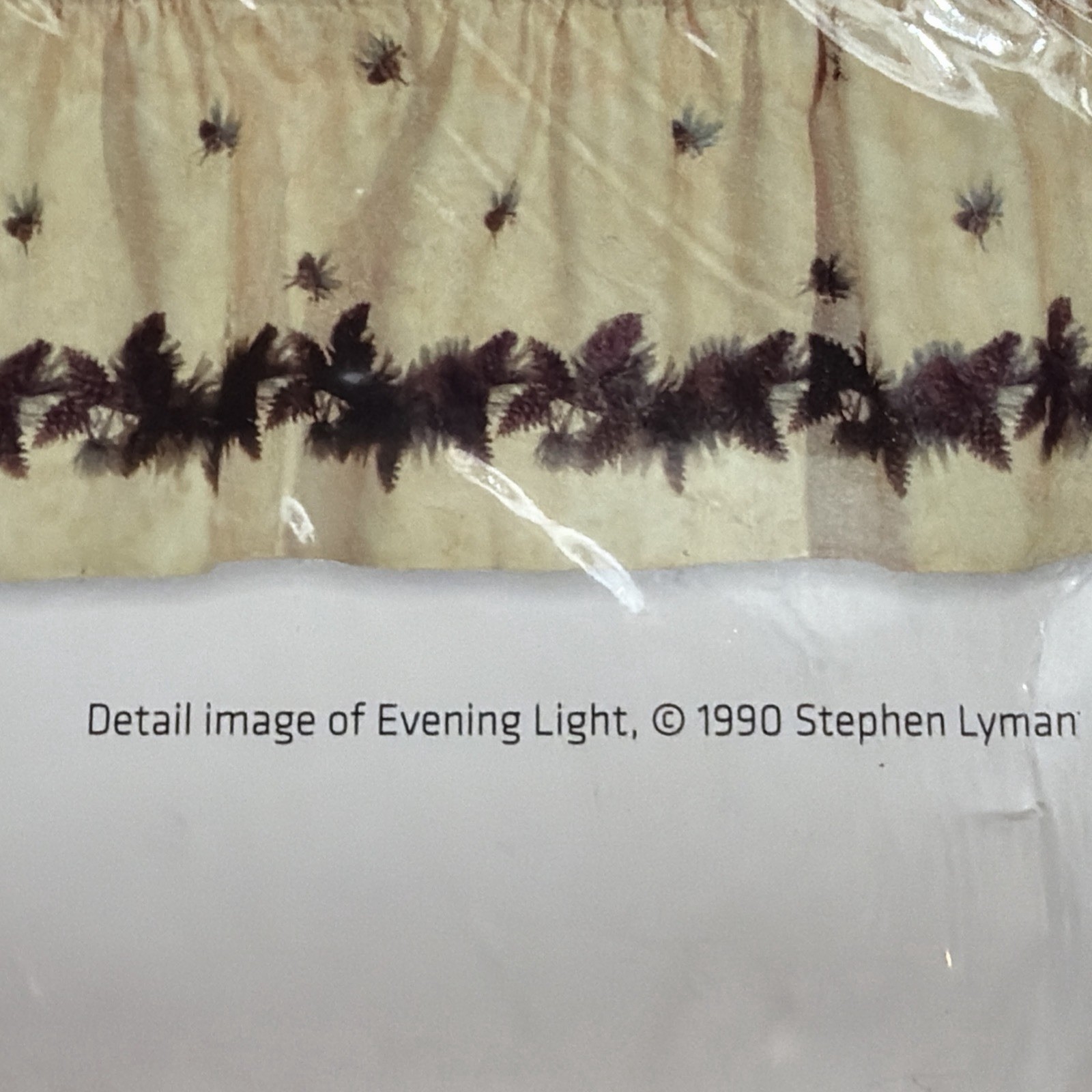 Pinecone Lodge Window Valance 14″ X 72″ Treatment Curtain Decor Pine Rustic NEW