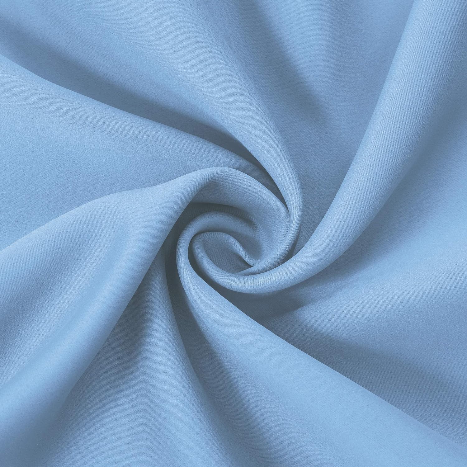 LEMOMO Blackout Curtains 52″ x 84″ Sky Blue Curtains Set of 2 Panels/Thermal