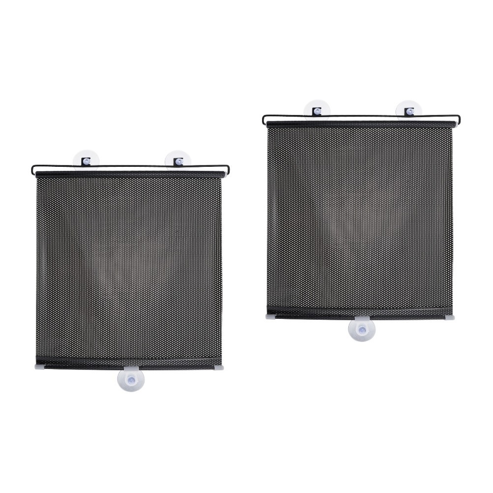 2 Sets Kitchen Privacy Curtain Suction Cup Blackout Curtains Uv Proof