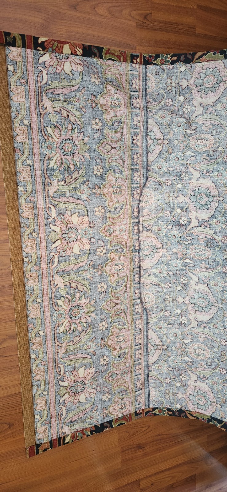 Chaps Home Brompton Hall 8- 82″ X 42″ Curtain Drape Panels 100% Cotton