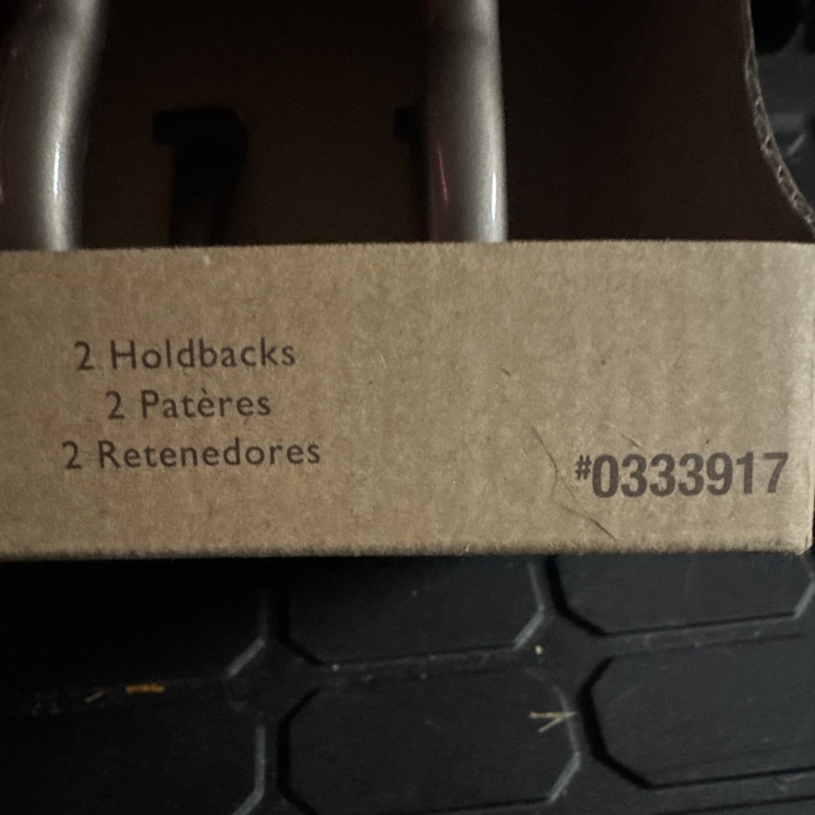 Allen + Roth Holdbacks 2-Pack 2in Pewter/Antique Pewter Wall Mount w/ Hardware