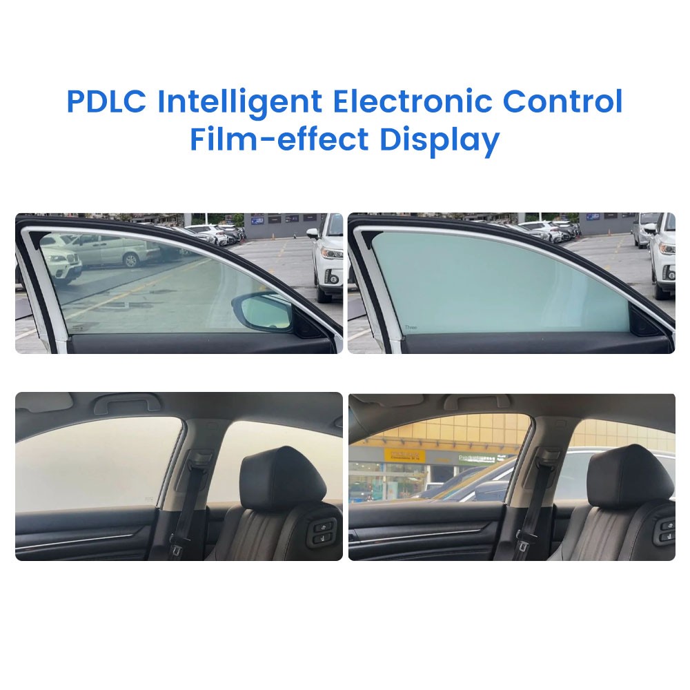 Intelligent Car Window Smart Dimming Film Switchable Glass Film Water Resistant