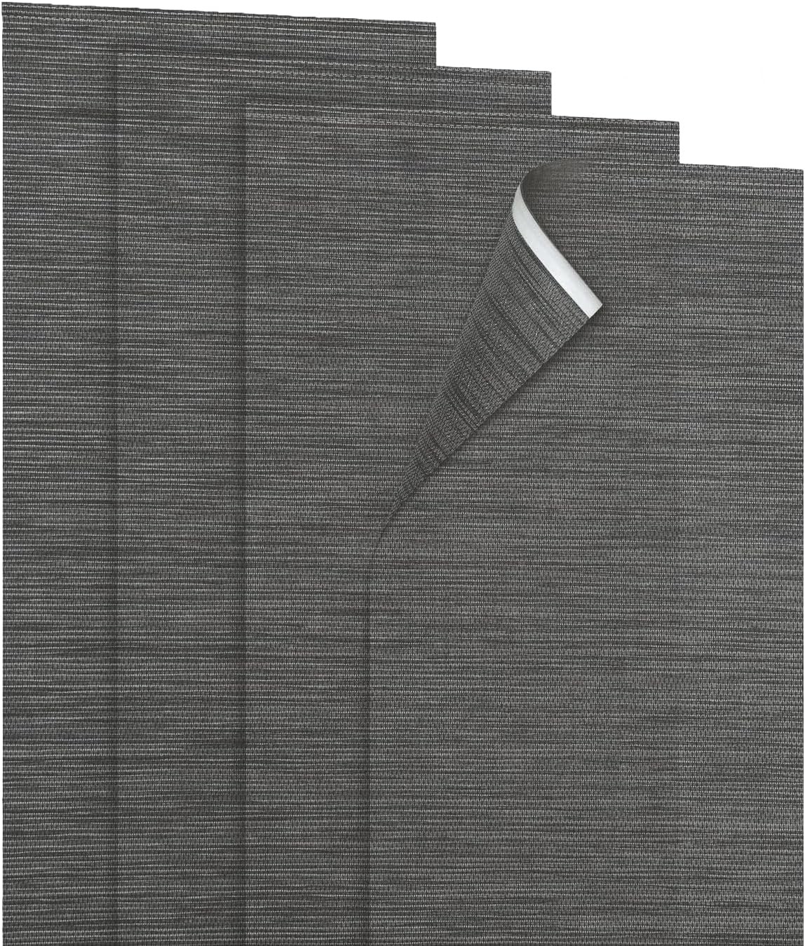Panel Track Blinds Replacement Panels 4 Pack 23″ W x 96″ H Hook-and-Loop