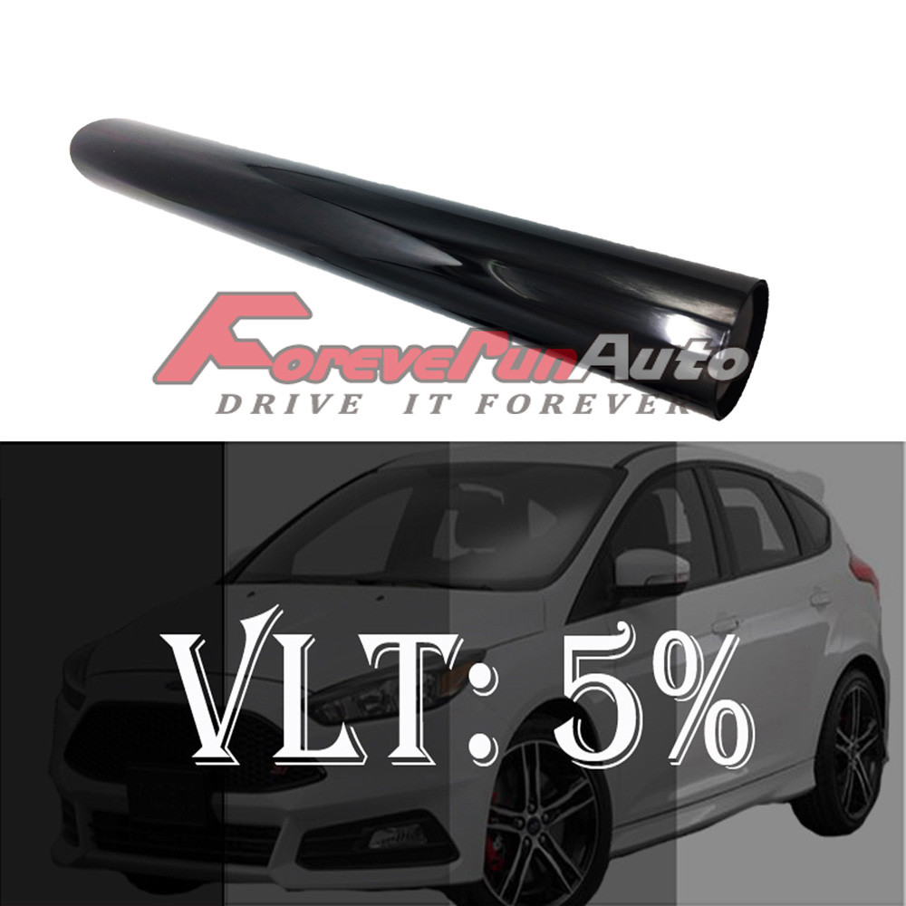 New 40″x100FT 5% Limo Shade 2Ply Car Window Tint Film Roll 5%