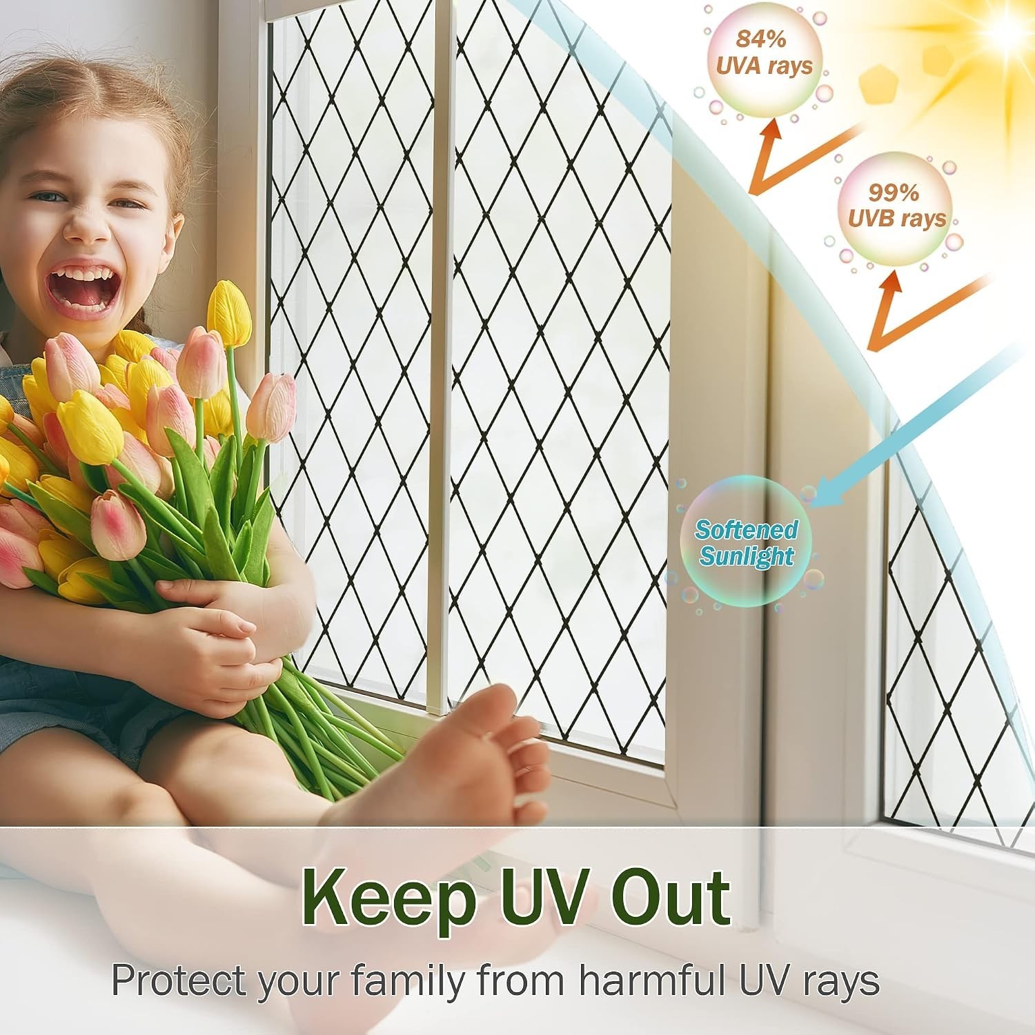 Static Cling Window Privacy Film