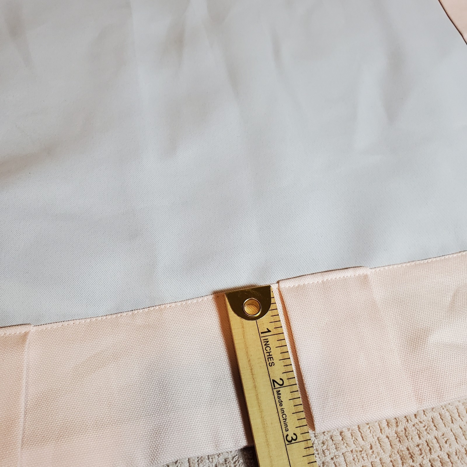 Pottery Barn Kids Quincy Light Pink Blackout Curtain 44×63 inches