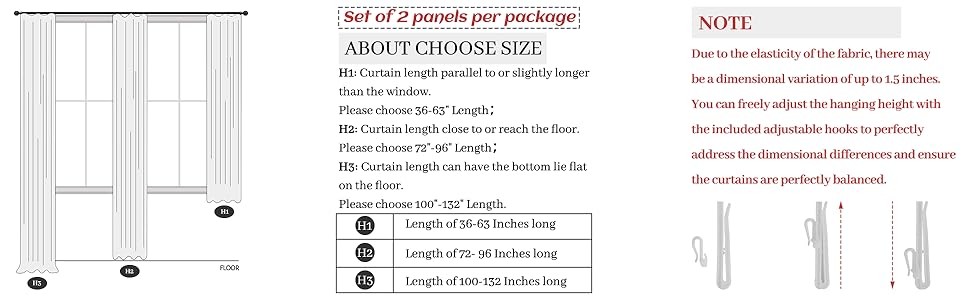 70 Inch Extra Wide Memory Trained Pinch Pleated Blackout Living Room Curtains
