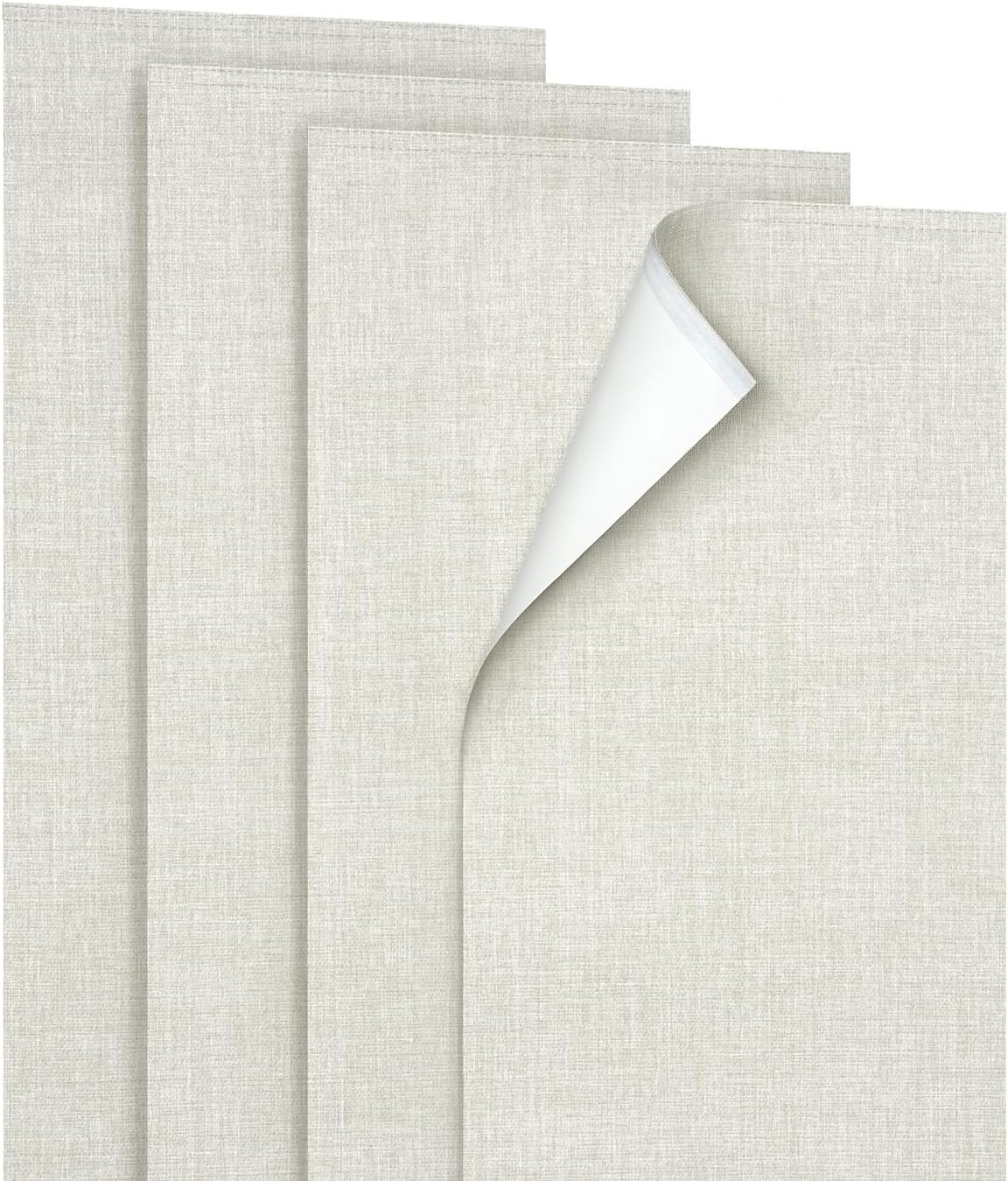 Panel Track Blinds Replacement Panels 4 Pack 23″ W x 96″ H Hook-and-Loop