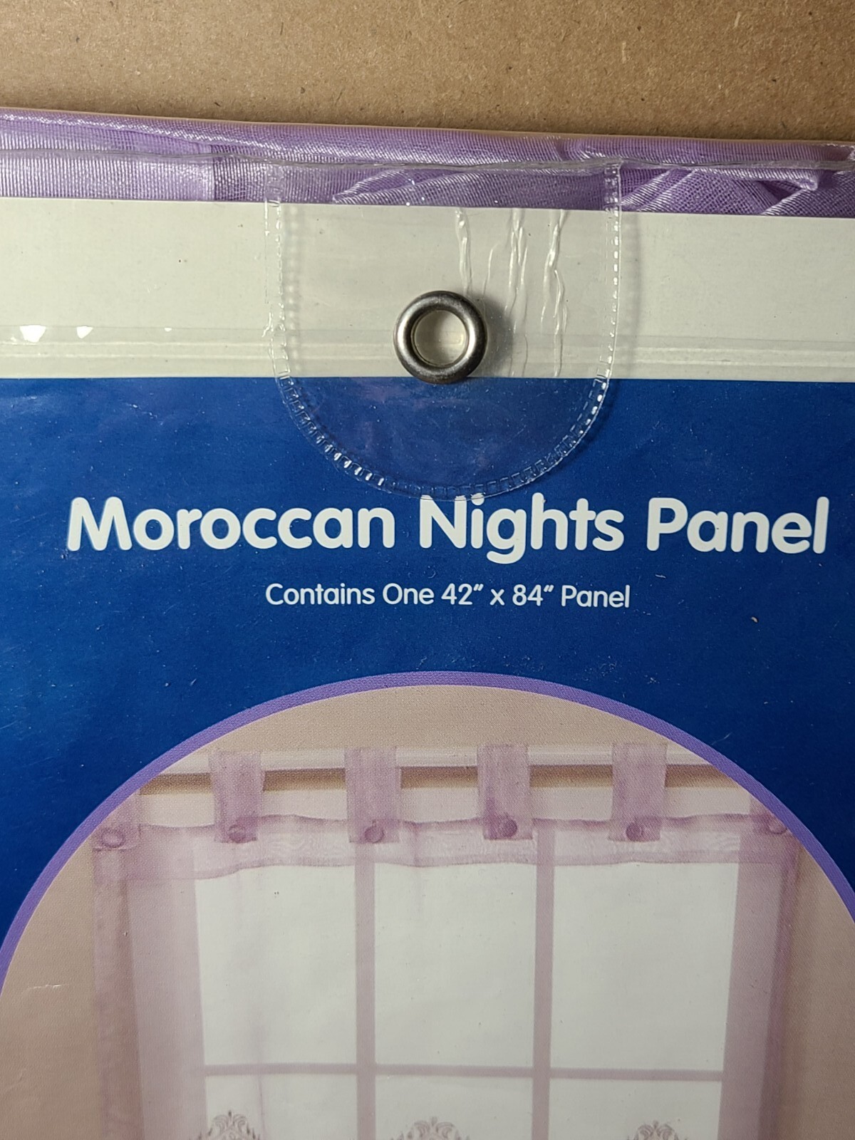 Pier 1 Kids Moroccan Nights Panel Purple 42″ x 84″ Beaded Embroidered (K4)