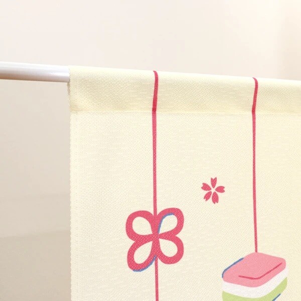 Sanrio Characters Noren Curtain JAPAN Made Kitty Cinnamoroll Housewarming Gift
