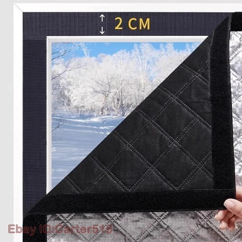Warm Curtains, Cold and Heat Insulation, Window Screens, Sun Shading,