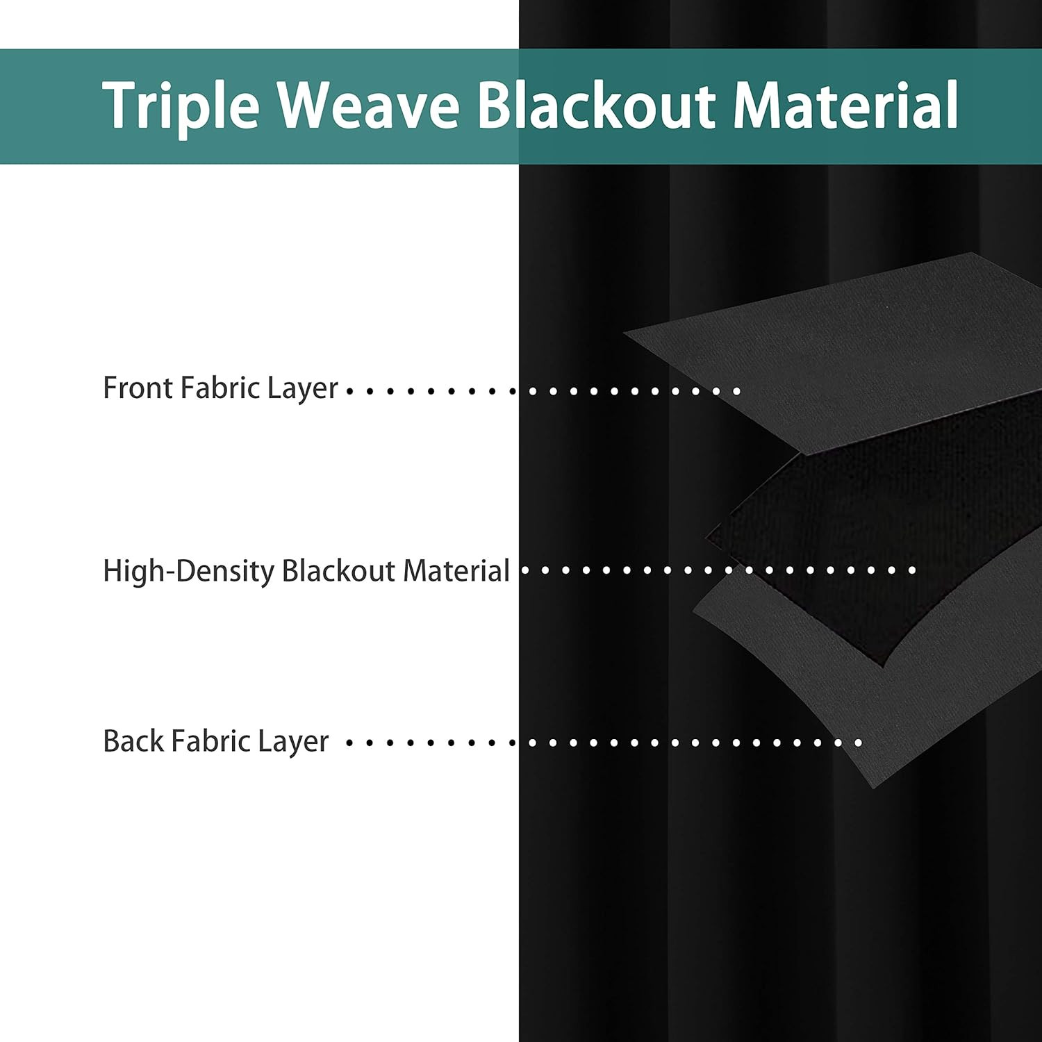 Extra Wide Room Divider Curtain Total Privacy Wall Noise Reducing