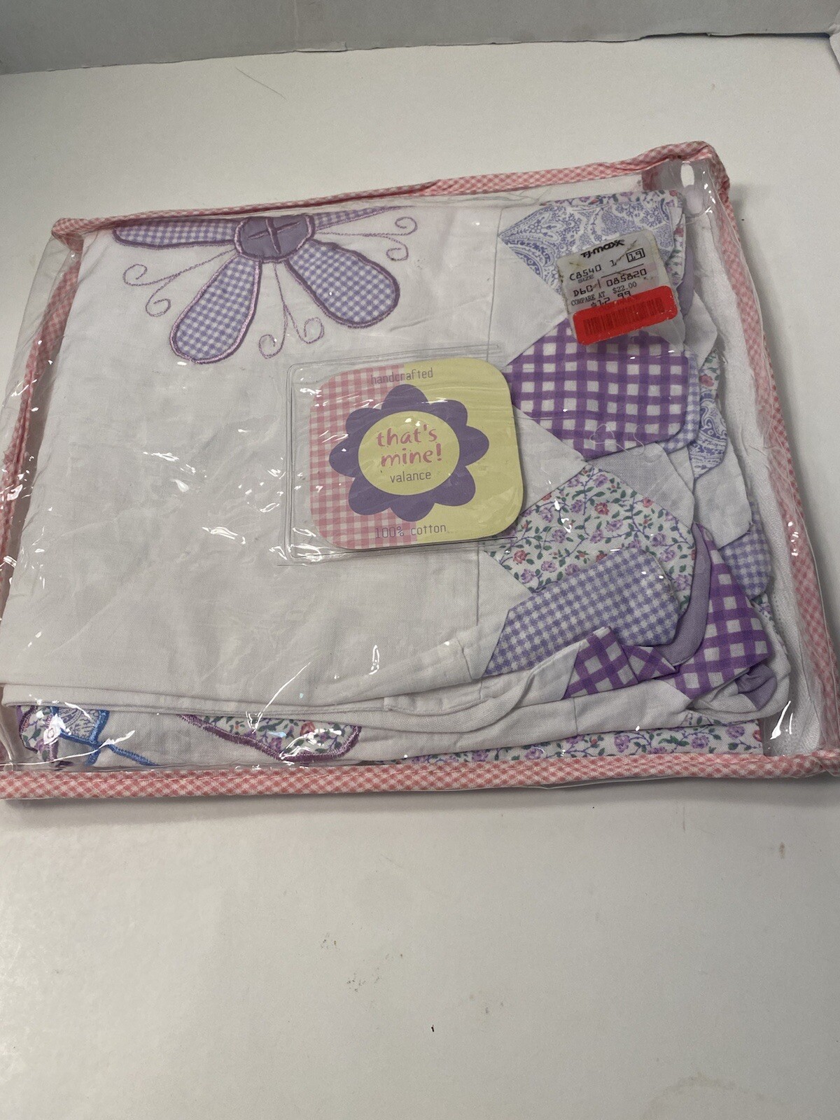 That’s Mine! Handcrafted Sweet Lavender Valance Butterflies 70 in x 18 in