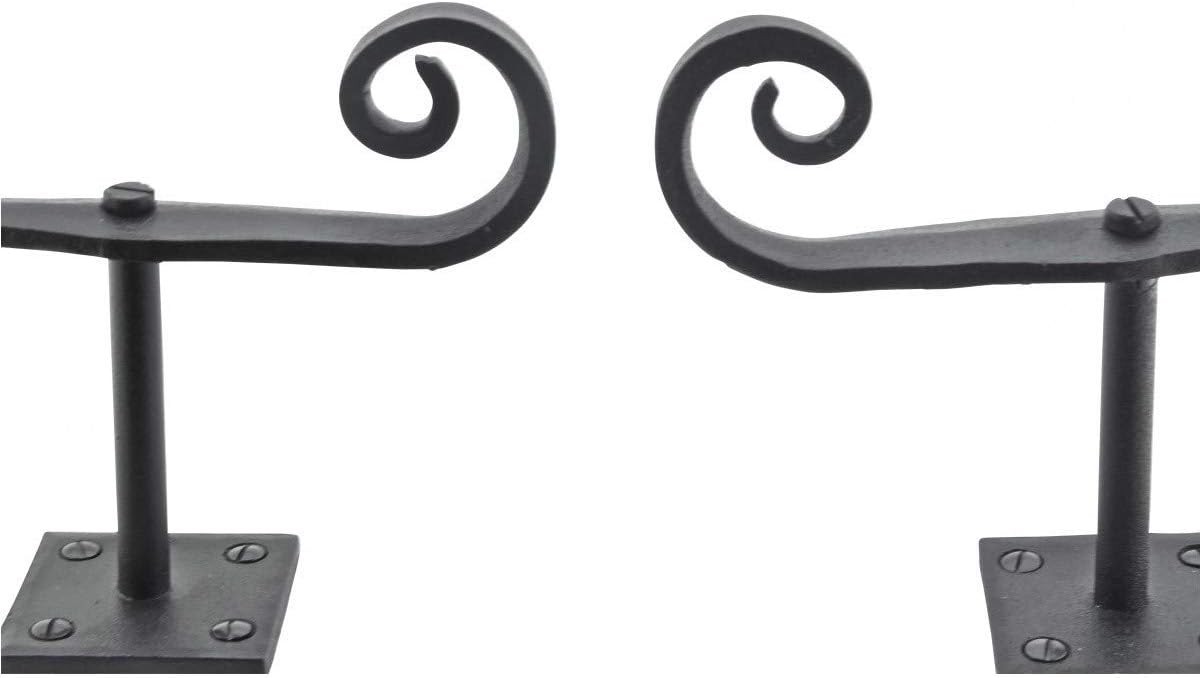 Renovators Supply Manufacturing Shutter Dogs 5.5 In. Black Pack of 1,