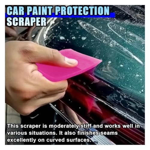 2PCS Car PPF Squeegee, TPU Soft Rubber Anti-Scratch Vinyl Wrap Window Tint