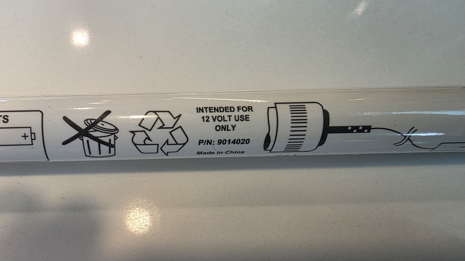 Somfy Reloadable Battery Tube 12 Volt Model# 9014020 Works W/ Most Somfy Motors