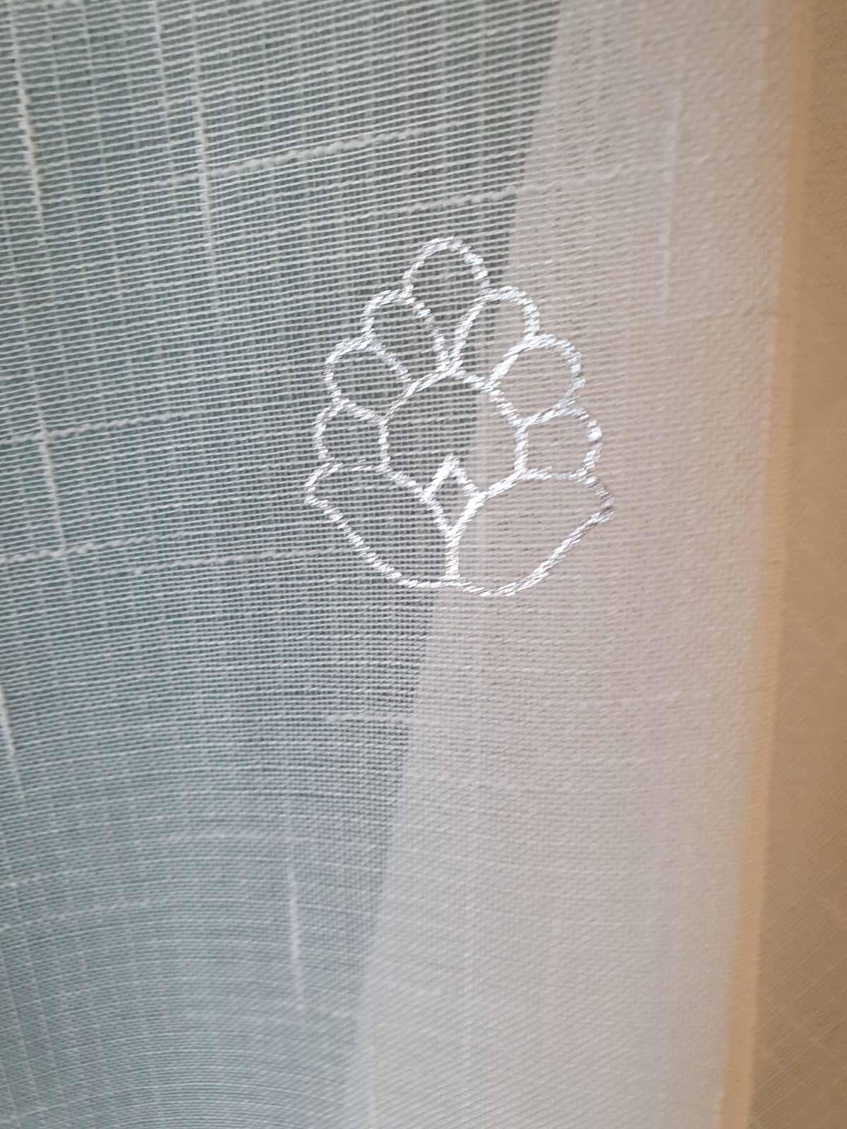 Curtains Draperies 4 Panels White Silver Romantic Opaque Duck River Rod Pole