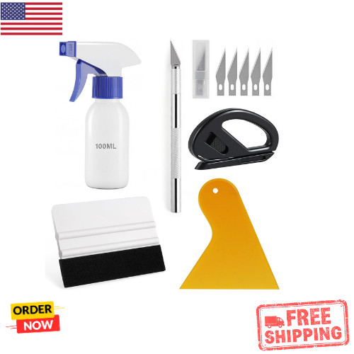 Complete Car Window Tinting Kit – 5 Essential Tools for Privacy and Style