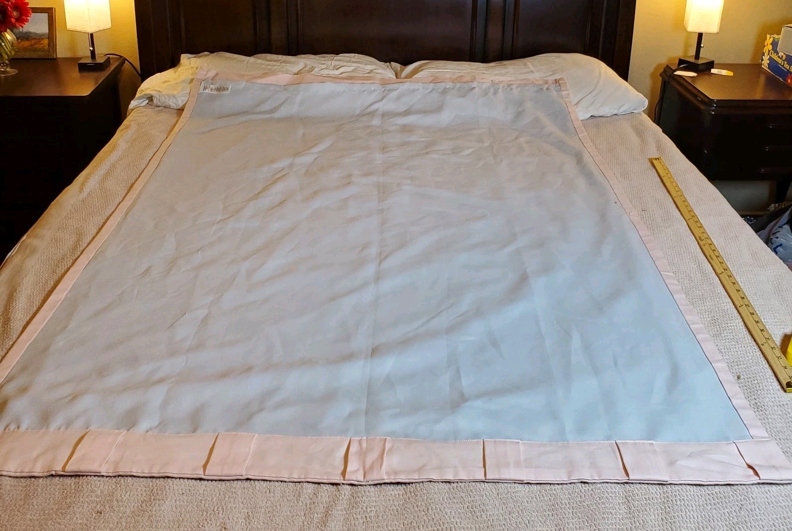 Pottery Barn Kids Quincy Light Pink Blackout Curtain 44×63 inches