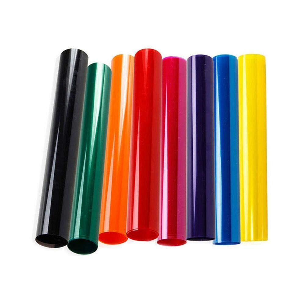 Transparent Decorative Window Film Anti UV Colorful Adhesive Vinyl Heat Insulati