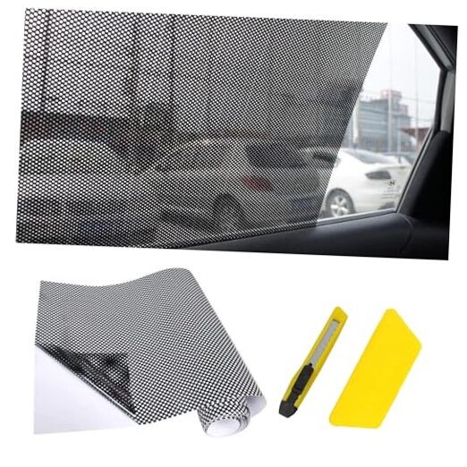 Car Side Window Sunshade Film – Removable Tint for Car 28″L*20.5″W (4 PCS)