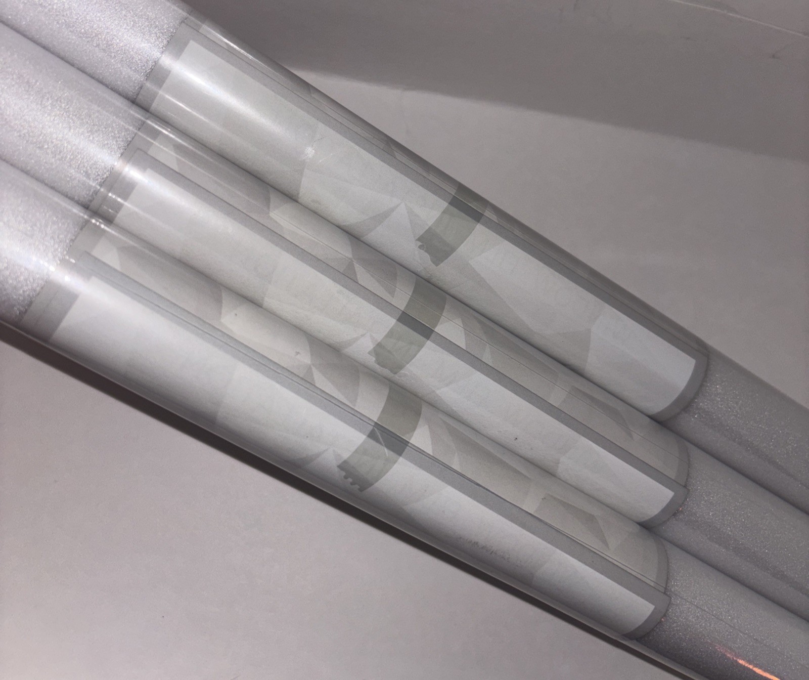 Instruban Frosted Window Privacy Static Cling Film, 23.6”x78.7” (3 Rolls)