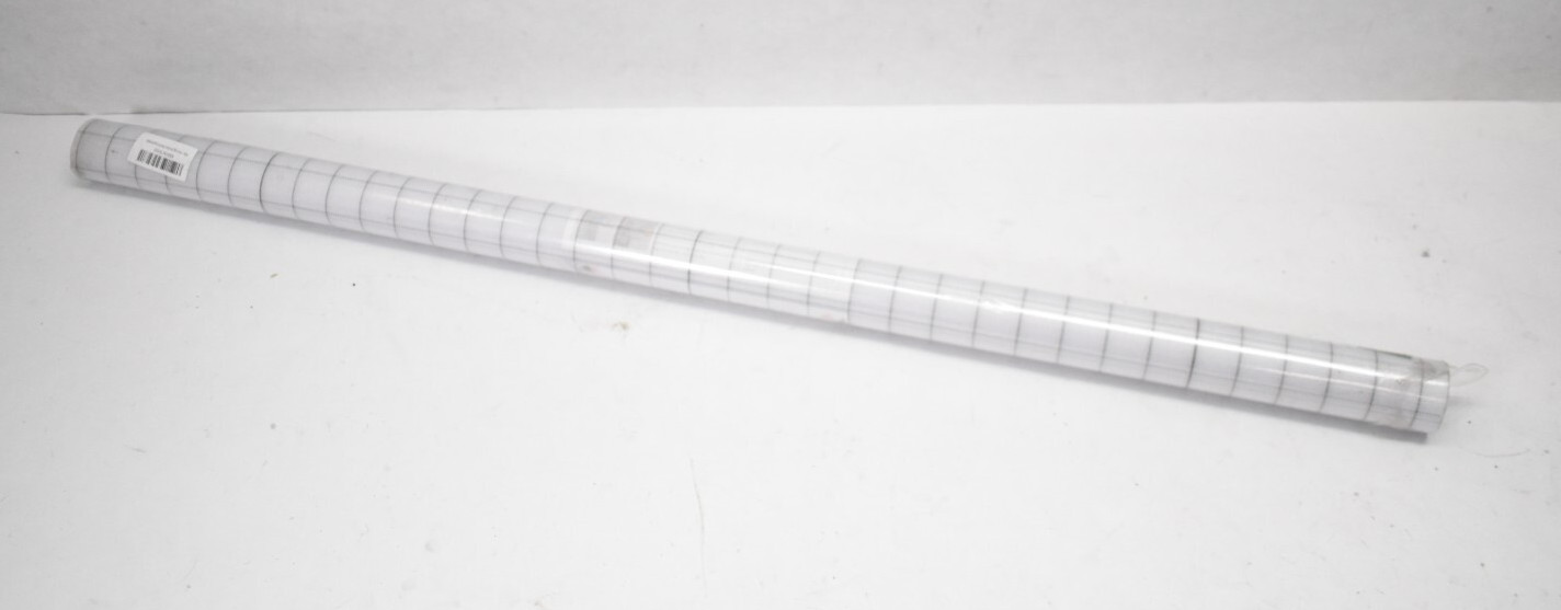 Dwersty Frosted White Glass Window Privacy Film Decorative 2 Way 35.4″ x 157.4″