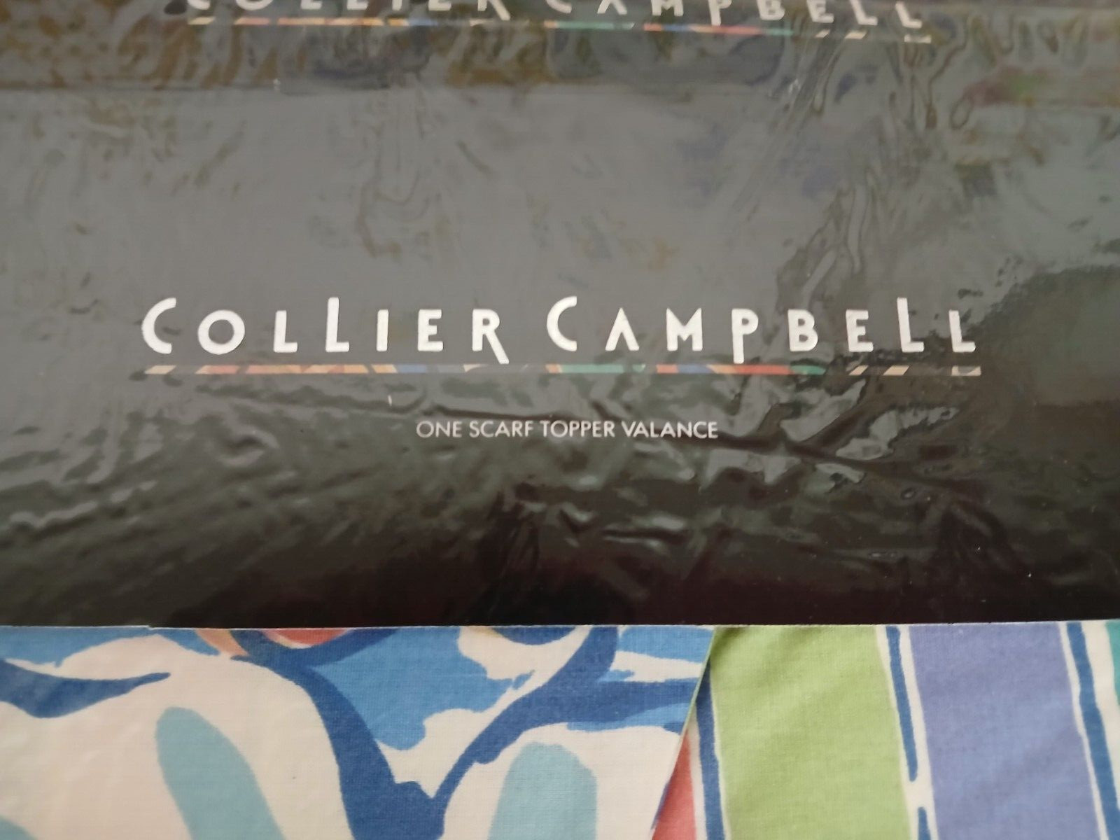Vintage Collier Campbell Window Scarf-Tambourine NIP NOS Two Available