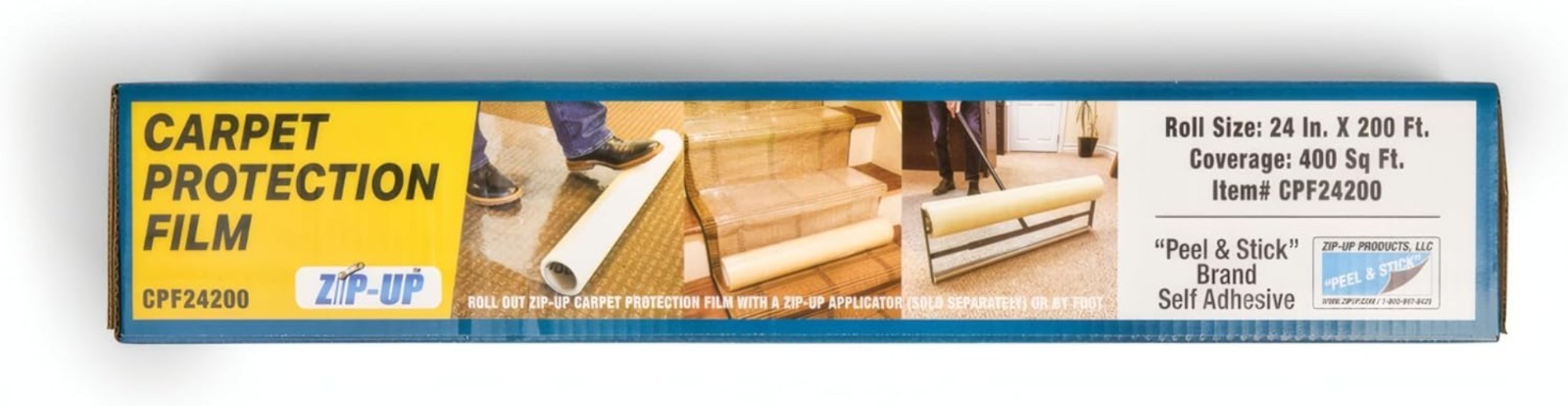 3 MIL Carpet Shield Film Roll – Commercial & Residential