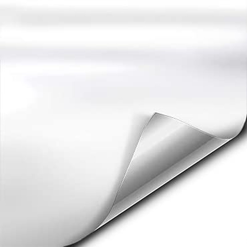Vvivid Satin Finish Premium Adhesive Vinyl Wrap Film 15Ft X 5Ft White