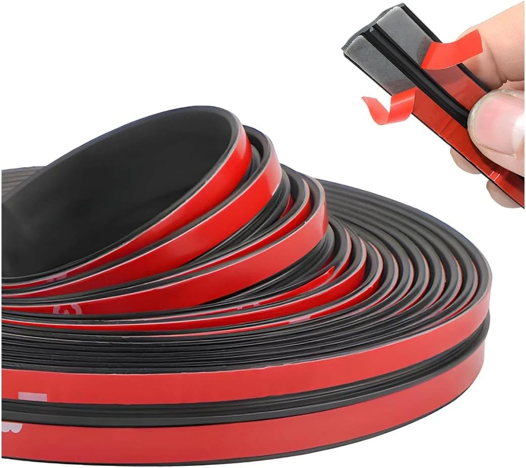 26 Ft Car Windshield Weather Stripping T Shape 14Mm+19Mm As A Set Adhesive New