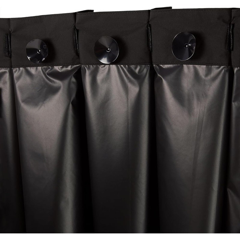 Portable Insulating Blackout Curtain Noise Reduction Customizable Fit Easy Clean
