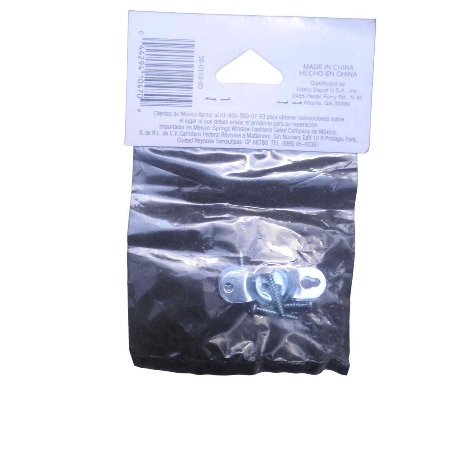 2 Packs/Sets Inside Mount Roller Shade Brackets + Free Shipping