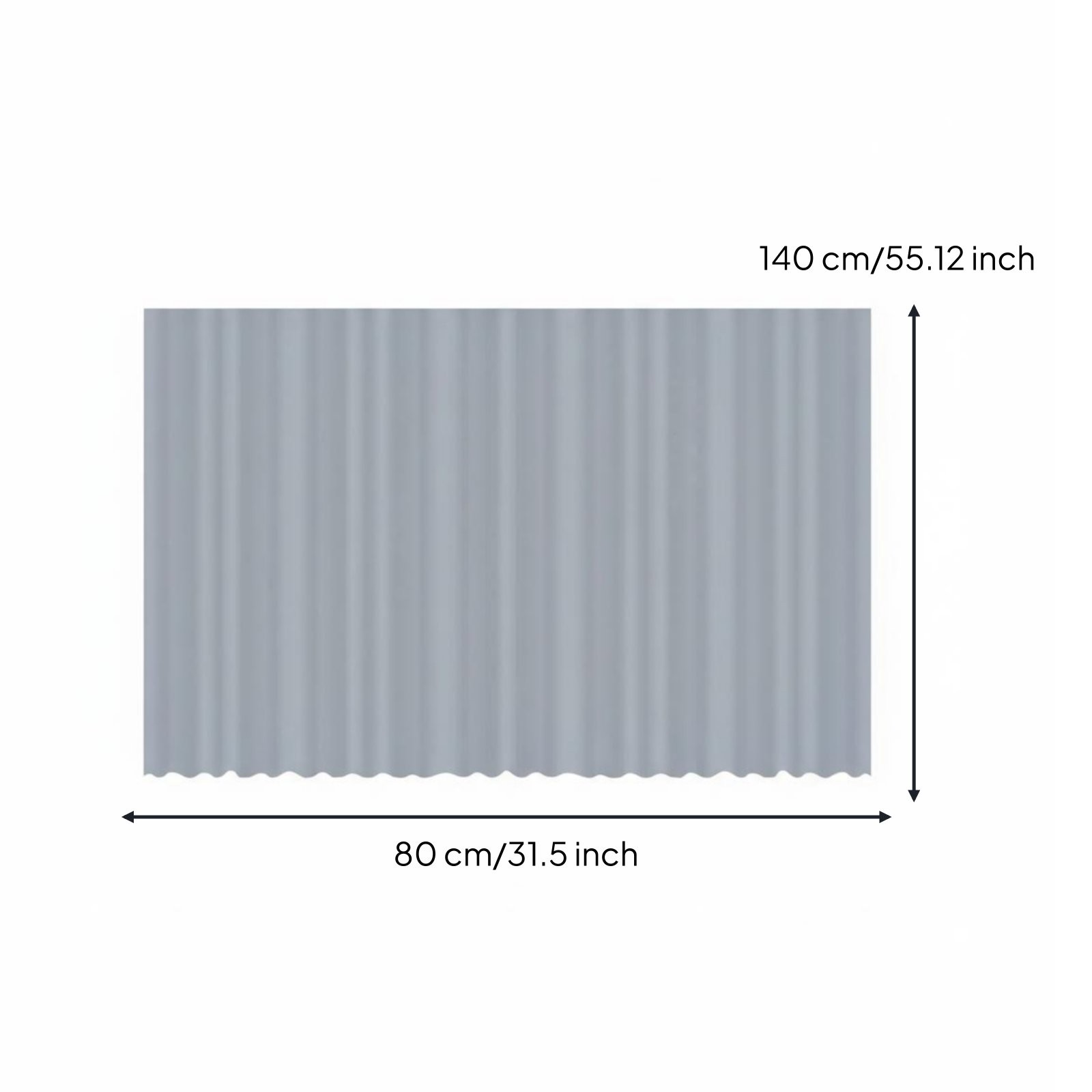 Hook and Loop Cabinet Curtain Long-Lasting Cabinet Curtain Sun Protection